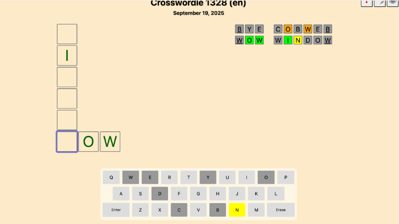 mini crossword