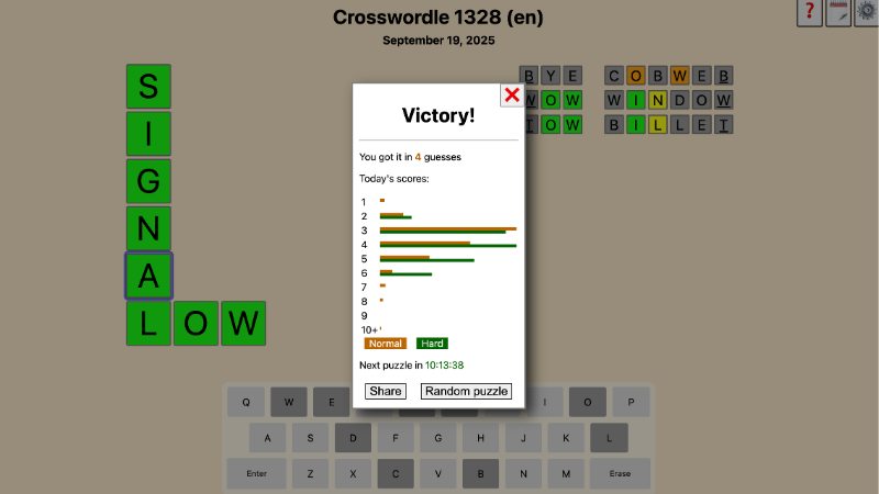 mini crossword