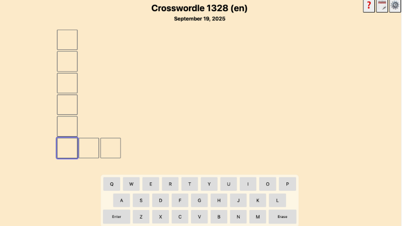mini crossword